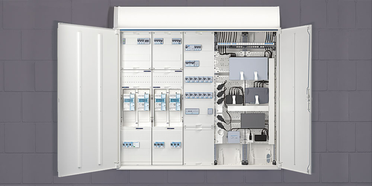 Technikzentrale bei Elektro Finkbeiner in Weinstadt